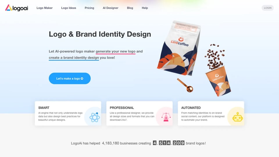 Design A New Logo & Brand Identity You Love! - LogoAI.com