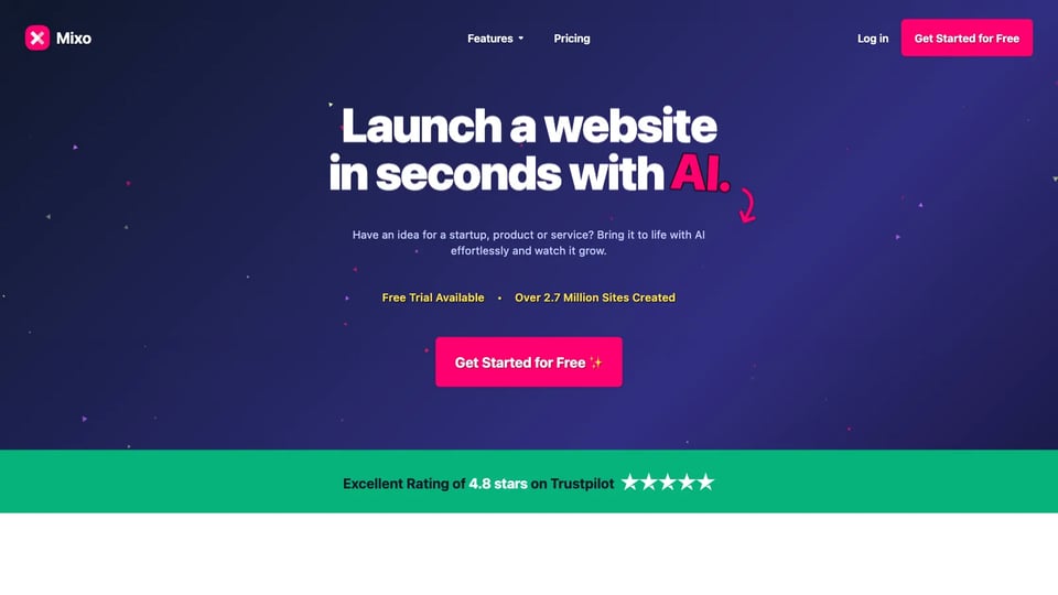 AI Website Builder to Launch Your Business Seconds