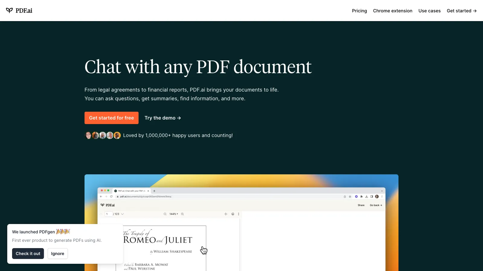 PDF.ai | Chat with your PDF documents