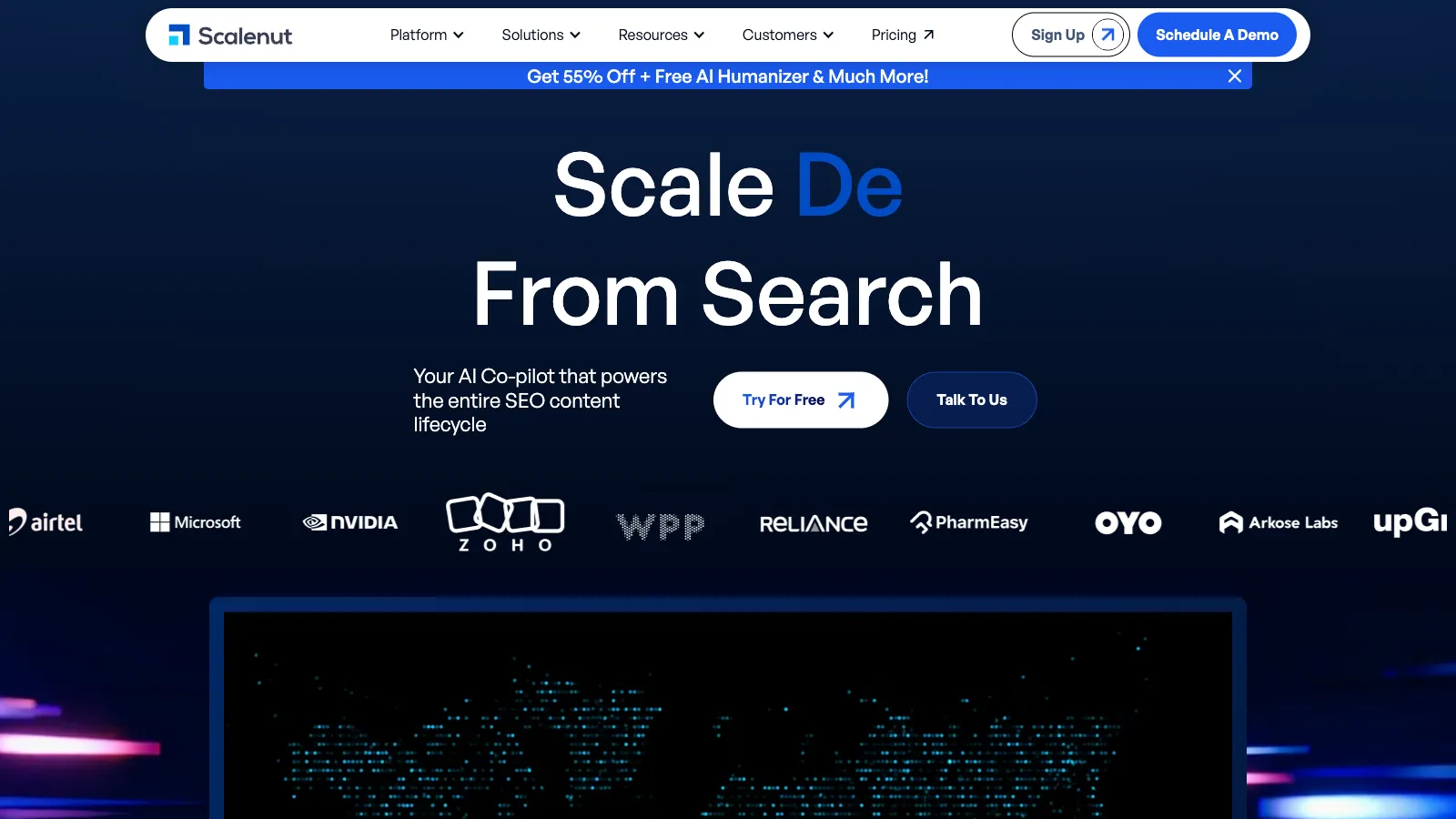 Scalenut: AI powered SEO and Content Marketing Platform