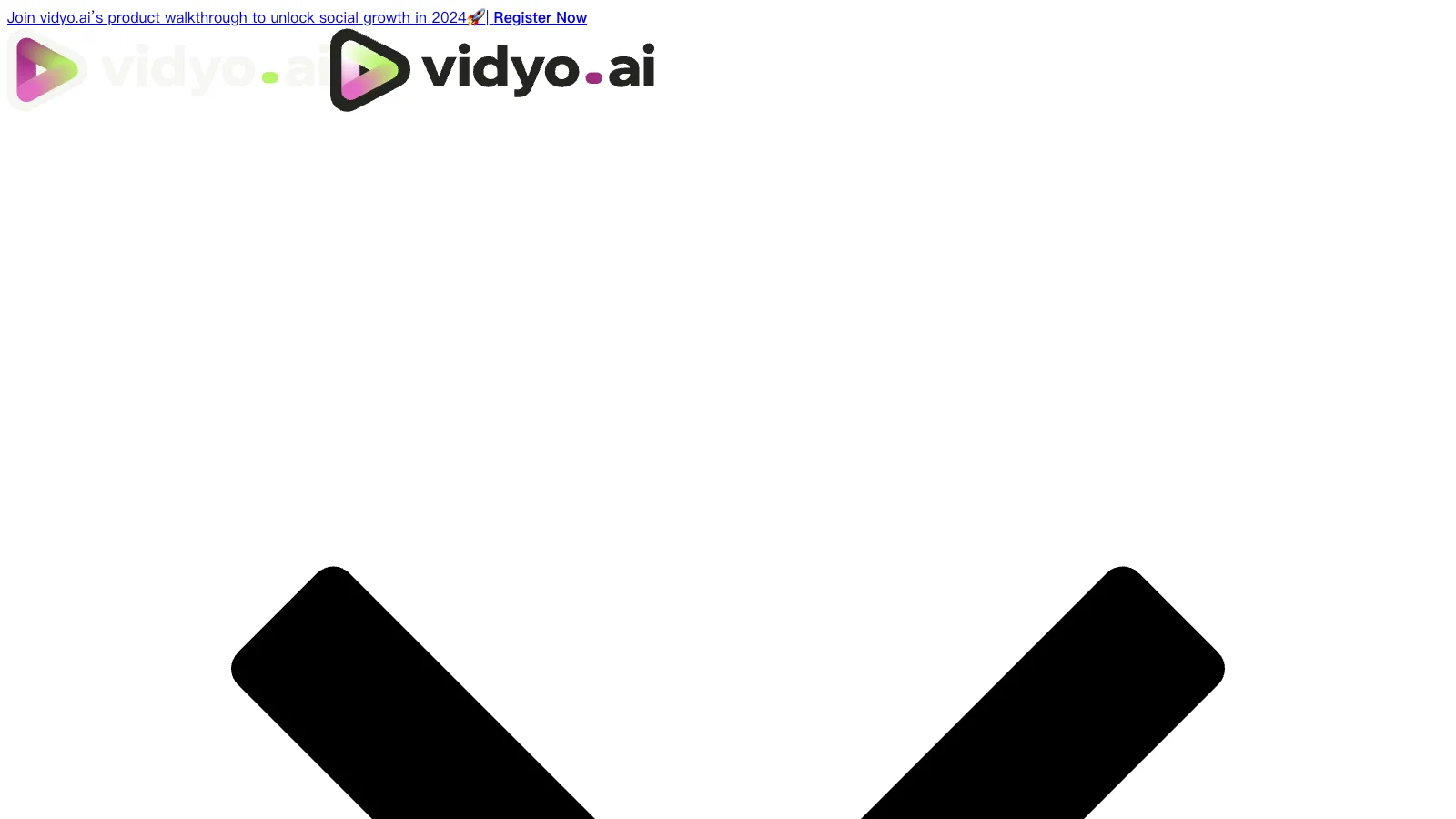 vidyo.ai: Get Viral Clips with Our Video AI Repurposing Platform