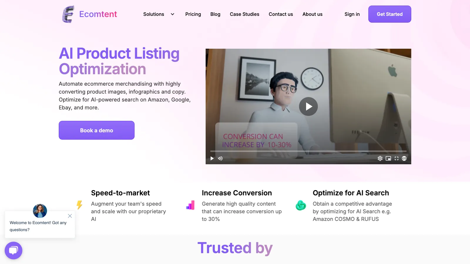 Ecomtent: AI Optimize Product Content Across Ecommerce Channels