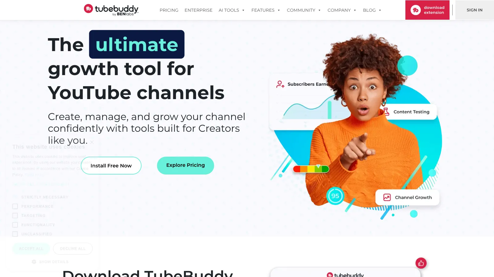 tubebuddy - Grow Your YouTube Channel with TubeBuddy Extension